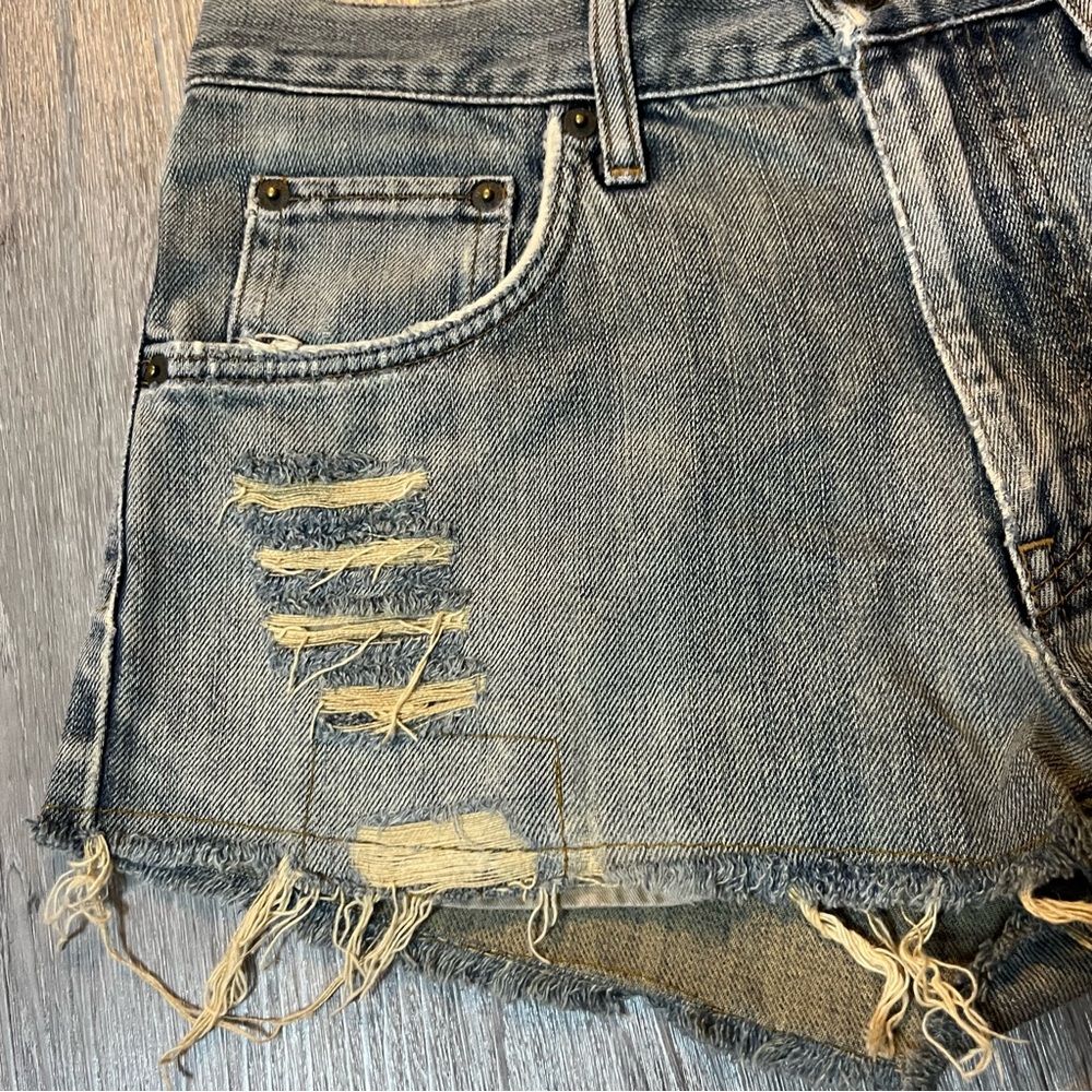 Edwin International Basic 404 Denim Jean Shorts S… - image 3